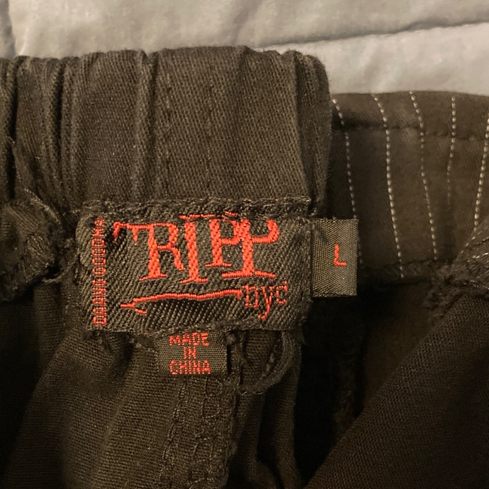 Vintage Tripp NYC Pinstripe Halter Corset - Picture 2 of 3